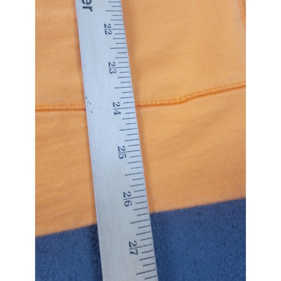 Lucky Brand Sweatshirt Womens XL Orange Embroidered Floral Square Neck Boho - Picture 11 of 12